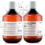Kalanka - leyf 500 ml de glycrine e422 + 500 ml de propylne glycol e1520, parfait pour le bricolage, ...