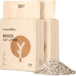 Kalanka - litière pour chat tofu, granulés mixtes de bois de pommier, sans poussière et légèrement agglomérant ... Kalanka - litière pour chat tofu, granulés mixtes de bois de pommier, sans poussière et légèrement agglomérant ...