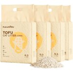 Kalanka - litière pour chat en tofu naturelle non parfumée, 16l sans poussière, agglomérante rapide, ... Kalanka - litière pour chat en tofu naturelle non parfumée, 16l sans poussière, agglomérante rapide, ...