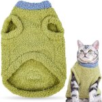Kalanka - manteau d'hiver pour chat, pull d'hiver pour chien et chat de petite, chaud chiot veste avec ...