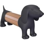 Kalanka - p cure - dents teckel couleur gris chien mis en forme acrylique / plastique pvc