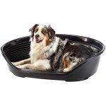 Kalanka - panier chien panier chat 100% en plastique, respirante et antidrapante siesta deluxe, 93, ...