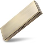 Kalanka - pilulier de voyage 7 jours en m�tal ouverture a ressort grand compartiment pour vitamines, ...