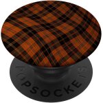 Kalanka - plaid d'automne orange thème automne popsockets popgrip interchangeable Kalanka - plaid d'automne orange thème automne popsockets popgrip interchangeable
