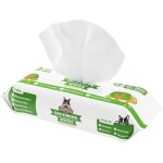 Kalanka - pogi lingettes nettoyantes pour chiens u2013 a base de plantes, th vert u2013 lot de 100
