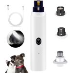 Kalanka - ponceuse a griffes electrique pour chiens - tondeuse a ongles silencieuse pour animaux de compagnie ...
