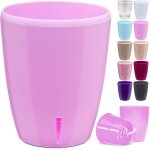 Kalanka - pot a orchid�es, diam�tre : 12, 5 cm, avec indicateur de niveau d'eau int�gr�, pot de fleurs ...