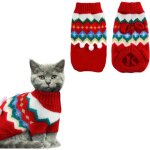 Kalanka - pull noel pour chat, vetement deguisement chat noel, textiles et accessoires pour chats, chaton, ...