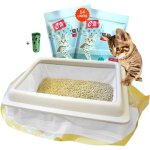 Kalanka - sac a corde liti�re pour chat avec trous de filtre 2 emballages de 14 sacs poign�es 91. 5 × ...