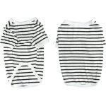 Kalanka - t - shirt a rayures pour chien chemises pour chiens d'�t� t - shirt en coton doux et respirant, ...