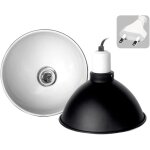 Kalanka - support de lampe pour reptile de 8, 5  / 21, 59cm, exoterra dome fixture eclairage en aluminium ...