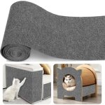 Kalanka - tapis griffoir pour chat autocollant, 30cm�200cm protection canap� chat anti - griffe, diy ...