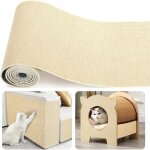 Kalanka - tapis griffoir pour chat autocollant, 30cm�200cm protection canap� chat anti - griffe, diy ...
