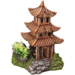 Kalanka - temple asiatique d�coration pour aquarium 10 x 9 x 14, 5 cm