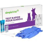 Kalanka - test rapide giardia chien & chat - 2 tests - parasites intestinaux vers diarrh�e chaton, kit ...