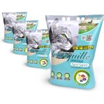 Kalanka - tranquille - litire silice chat (4 × 4 l) ¿ suivi sant couleur urine, ultra absorbante ...