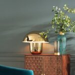 Kare mushroom - lampe a poser originale, dor�e