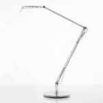 Kartell aledin tec lampe a poser led, transparente