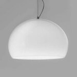 Kartell fl / y suspension led, blanc brillant