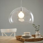 Kartell fl / y suspension led, transparent