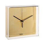 Kartell horloge murale tic&tac (or - pmma transparent et abs m�tallis�)