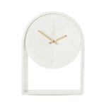 Kartell horloge de table air du temps (blanc - techno - polym�res termoplastique)