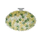 Kartell lampe murale applique bloom new (menthe Ø 53 cm - technopolym�re thermoplastique transparent) ...