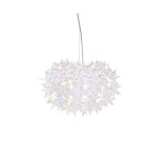 Kartell lampe a suspension bloom new (blanc Ø 28 cm - technopolym�re thermoplastique color� dans la ...