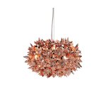Kartell lampe a suspension bloom new m�tallis�s precious collection (� 28 cm cuivre - technopolym�re ...