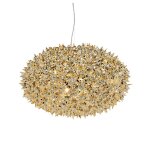 Kartell lampe a suspension bloom new m�tallis�s precious collection (� 53 cm or - technopolym�re thermoplasti ...