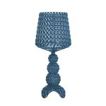 Kartell lampe de table mini kabuki (bleu - polycarbonate 2. 0 a partir de matire premire renouvelable) ...