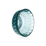 Kartell set de 4 portemanteau mural jellies coat hangers Ø 9, 5 cm (bleu - technopolym�re thermoplastique ...
