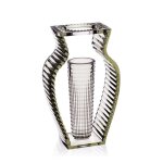 Kartell vase i shine (vert - pmma transparent)