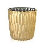 Kartell vase jelly metallises precious collection (or - pmma m�tallis�)