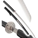 Katana dragon argent epee sabre et fourreau d�coration