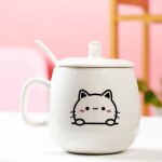 Kediprédéterminée - tasse en porcelaine de dessin animé, tasse a café, tasse de petit - déjeuner avec ... Kediprédéterminée - tasse en porcelaine de dessin animé, tasse a café, tasse de petit - déjeuner avec ...