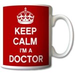 Keep calm i'm a doctor mug cup gift retro - null