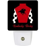 Kentucky derby clothes horse race jockey horserace led veilleuse avec capteurs du cr�puscule a l'aube, ...