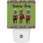 Kentucky derby green horse racing jockey dress run for the rose veilleuse led avec capteurs du cr�puscule ...