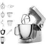 Kenwood titanium chef baker xl robot de cuisine 1200 w 7 l acier inoxydable