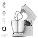 Kenwood titanium chef baker xl robot de cuisine 1200 w 7 l blanc balances int�gr�es