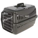 Kerbl expedion eco cage de transport avec porte en mtal pour petits chiens jusqu 6 kg