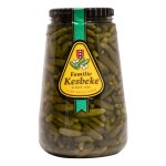 Kesbeke cornichons augurken croquants en vinaigre, pickles traditionnels hollandais, bocaux 2650 g