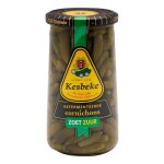 Kesbeke cornichons zoetzuur cornichons sucr�s - acides traditionnels 720g bocal conserve pickles croquants ...