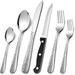 Kgabery - ensemble de couverts pour 6 personnes, 36 pièces en acier inoxydable avec couteau a steak, ... Kgabery - ensemble de couverts pour 6 personnes, 36 pièces en acier inoxydable avec couteau a steak, ...