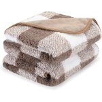 Khkui - couverture chien impermable 100 x 75 cm, plaid chien anti pipi, 2 faces utilisables en sherpa ...
