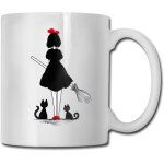 Kiki's delivery service mugs tasse a caf� en c�ramique, tasses a th�, tasses a caf� fantaisie pour amis, ...