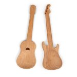 Kikkerland kkcu64 couverts a salade forme de guitare bois