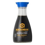 Kikkoman sauce soja sans gluten 150 ml sauce de soja naturelle saveur umami condiment japonais authentique ...
