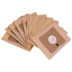Kit de 10 sacs a poussiere aspirateur do7282s domo do7282sset2